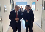 浦东新区管小军副区长一行来尊龙凯时考察指导工作