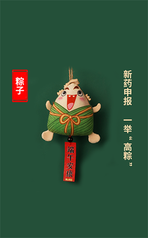 新药申报，一举高“粽”